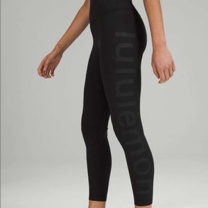 Graphic lululemon align leggings